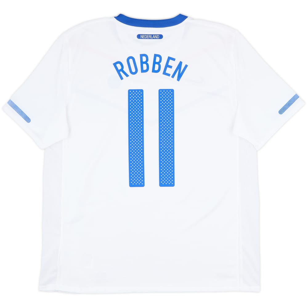 2010-11 Netherlands Away Shirt Robben #11 - 8/10 - (L)
