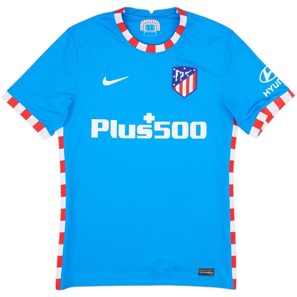2021-22 Atletico Madrid Third Shirt - 8/10 - (S)