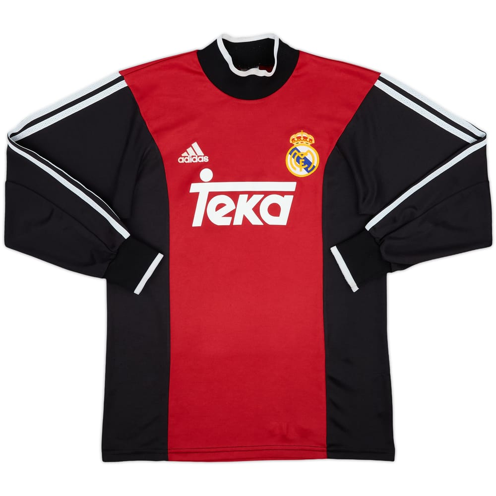 2000-01 Real Madrid GK Shirt - 9/10 - (L.Boys)