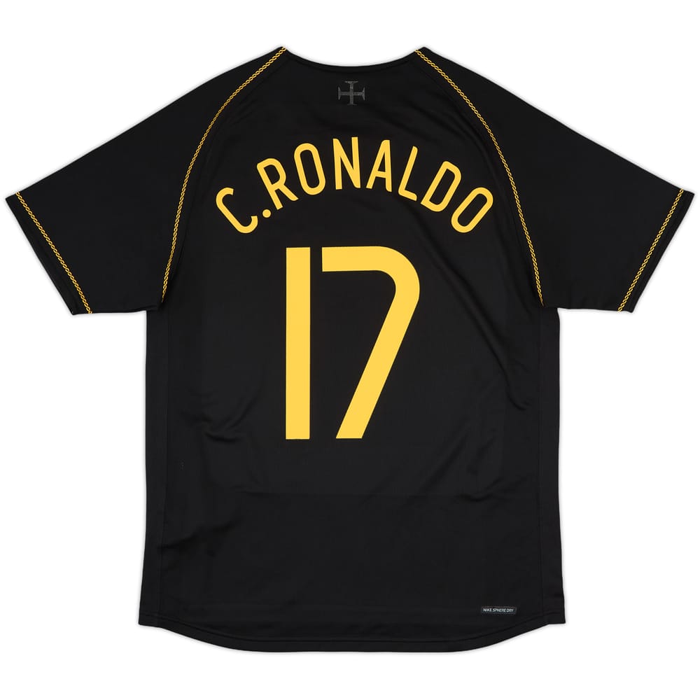 2006-07 Portugal Away Shirt C.Ronaldo #17 - 8/10 - (XL)
