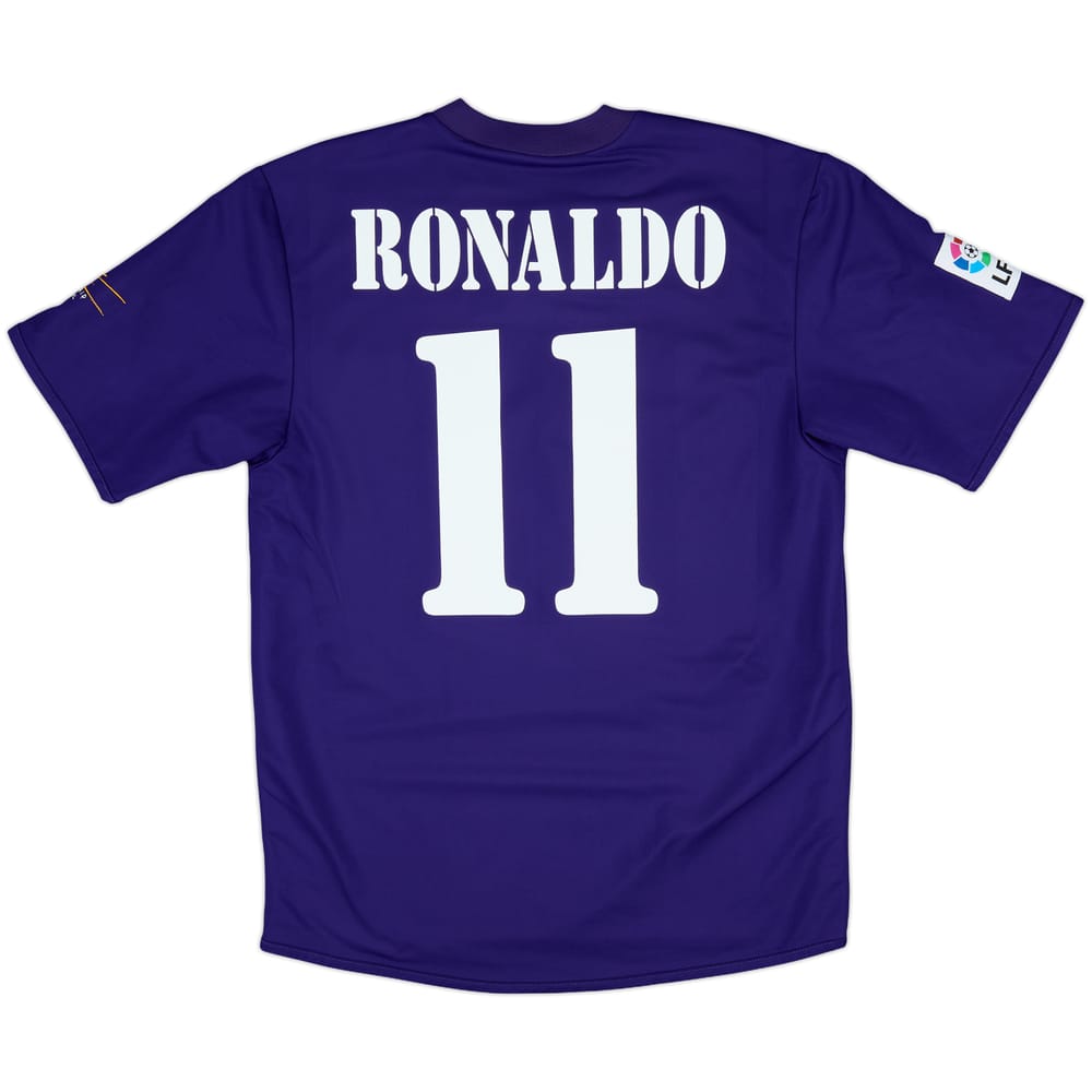 2001 Real Madrid Third Shirt Ronaldo #11 - 8/10 - (M)