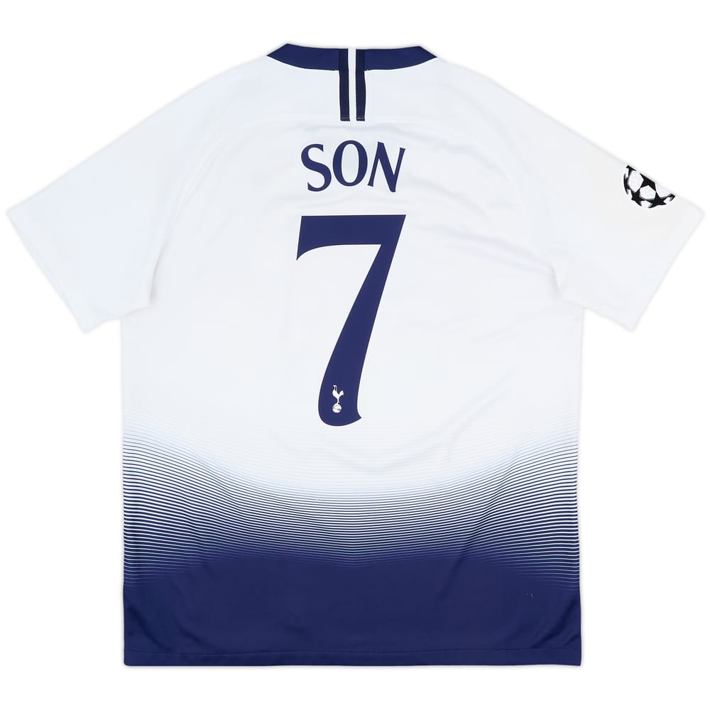 2018-19 Tottenham Home Shirt Son #7 - 7/10 - (L)