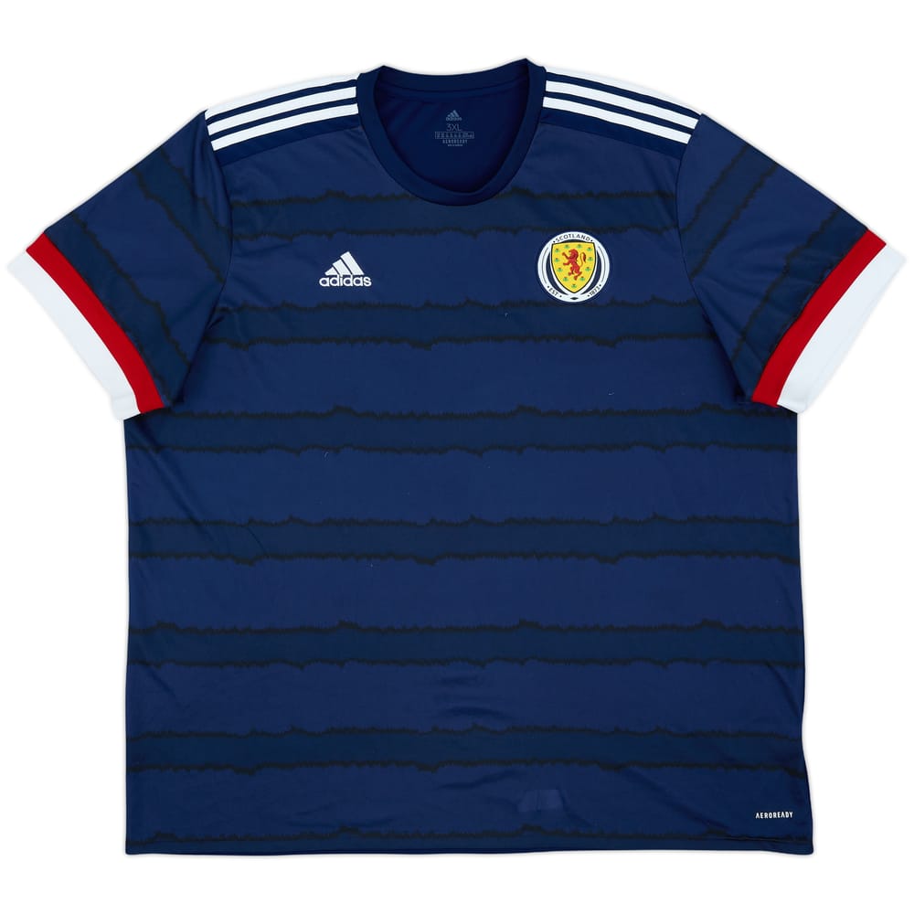 2020-22 Scotland Home Shirt - 8/10 - (3XL)