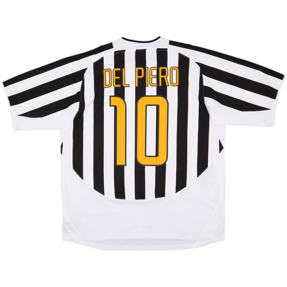 2003-04 Juventus Home Shirt Del Piero #10 - 9/10 - (XXL)