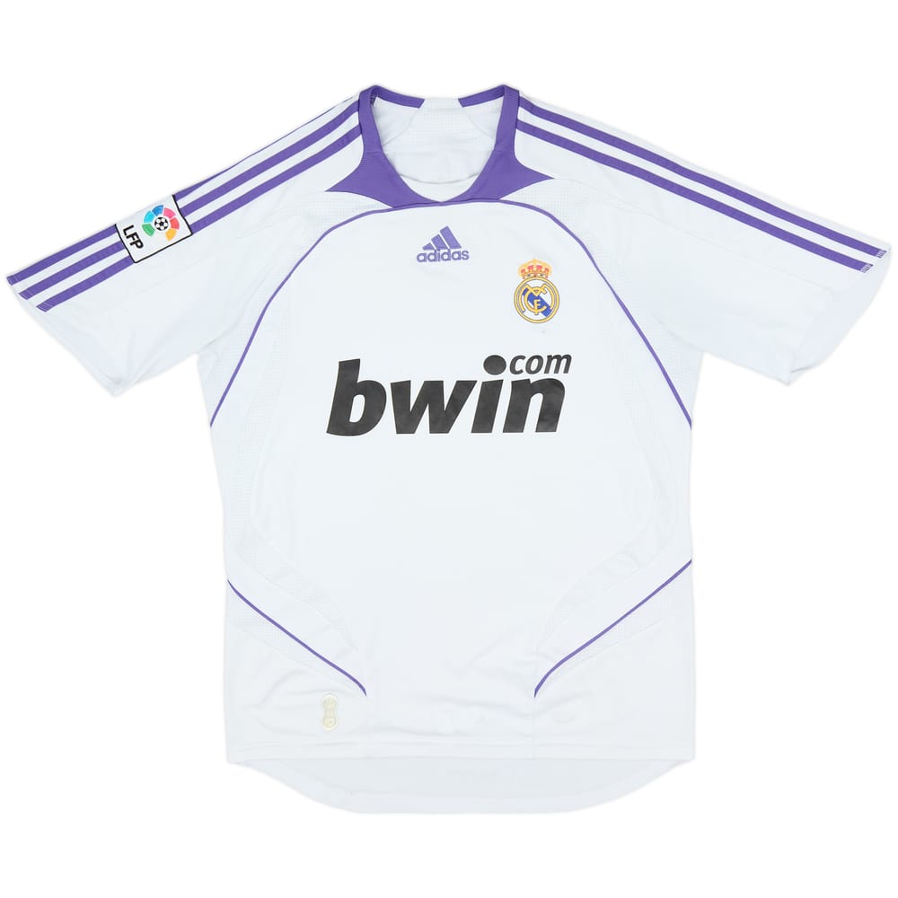 2007-08 Real Madrid Home Shirt - 7/10 - (M)