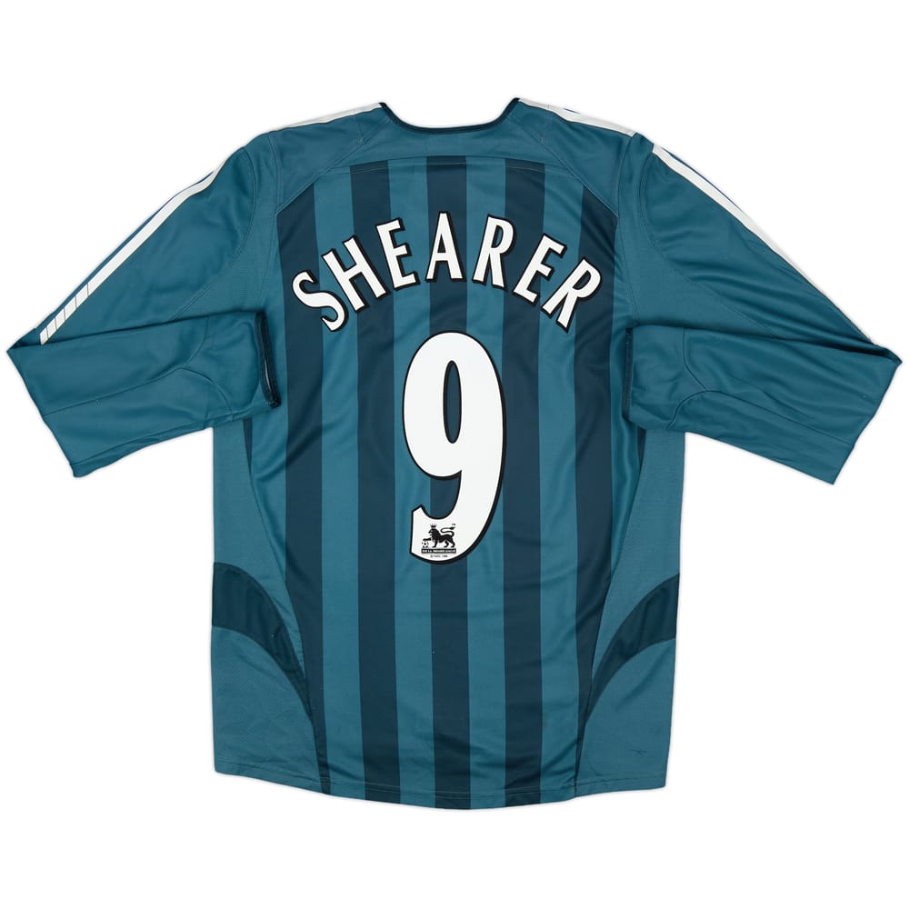 2005-06 Newcastle Away L/S Shirt Shearer #9 - 8/10 - (M)