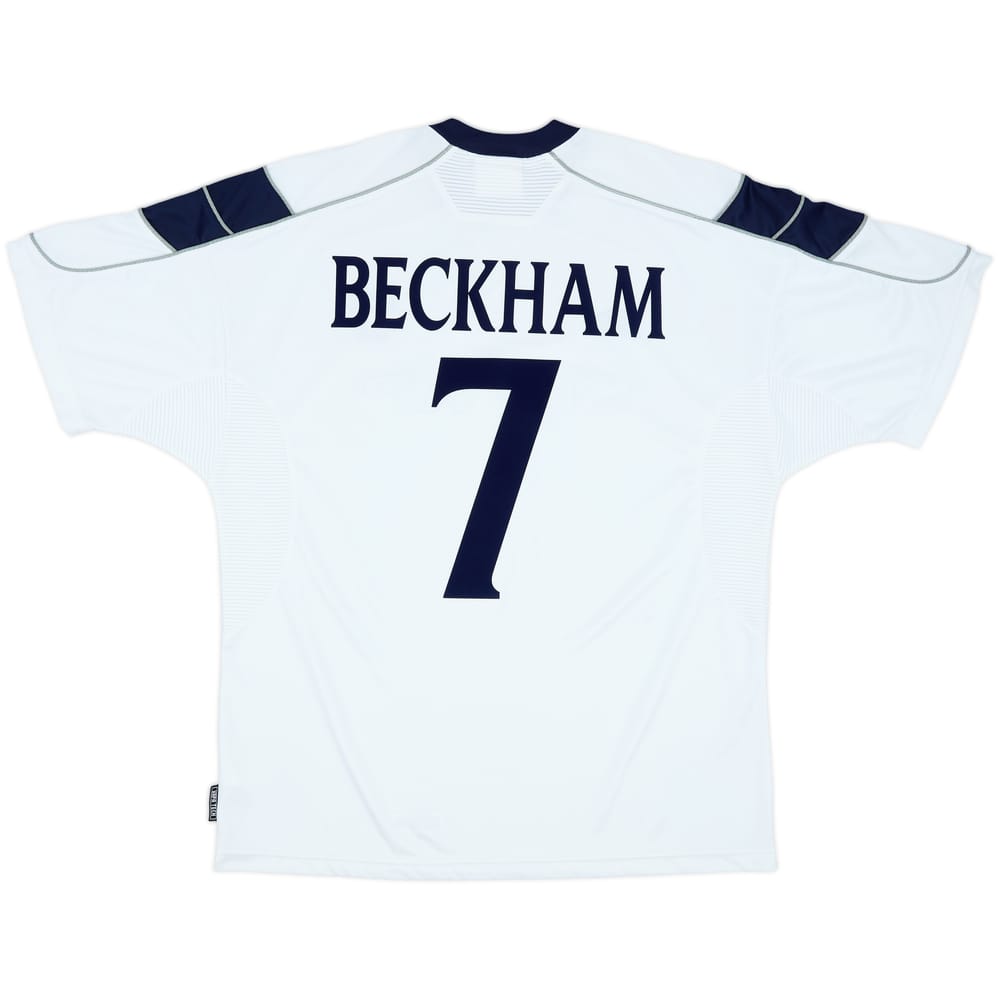 1999-00 Manchester United Third Shirt Beckham #7 - 9/10 - (XL)