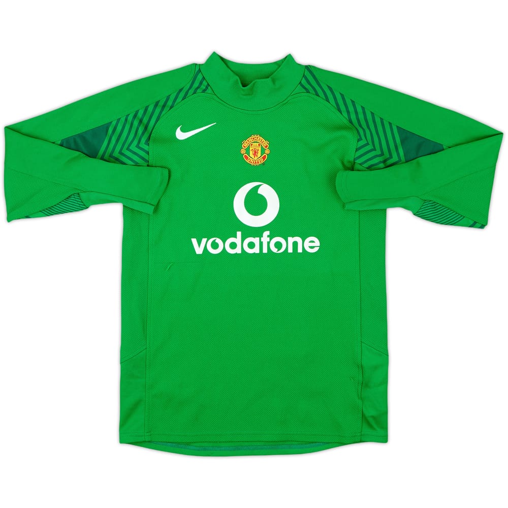 2005-06 Manchester United GK Shirt - 9/10 - (M.Boys)