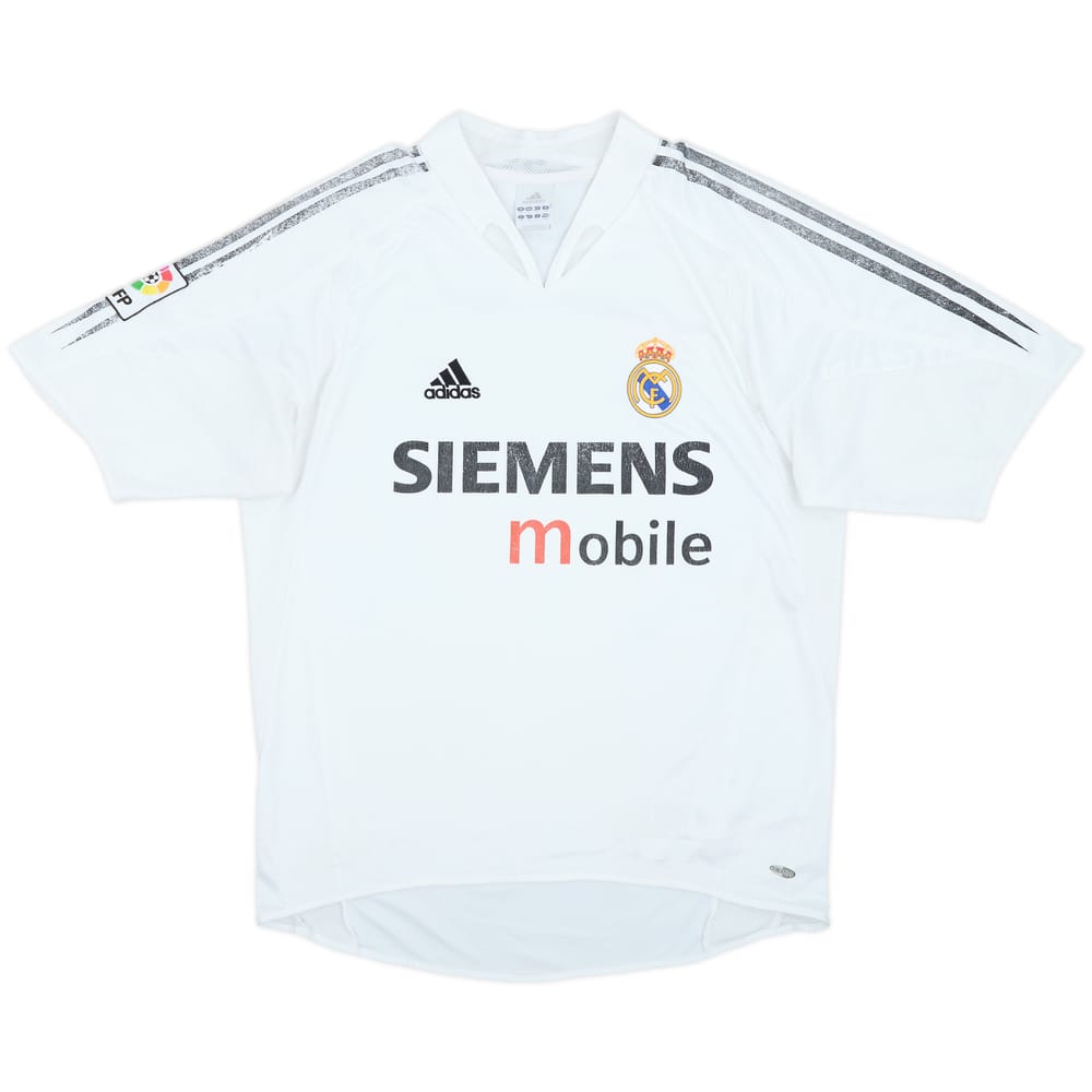 2004-05 Real Madrid Home Shirt - 5/10 - (M)