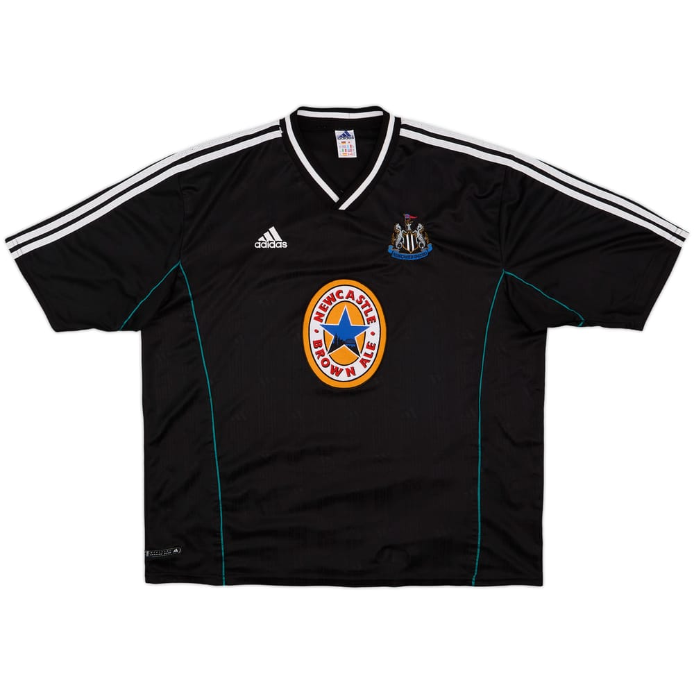 1999-00 Newcastle adidas Training Shirt - 8/10 - (XXL)