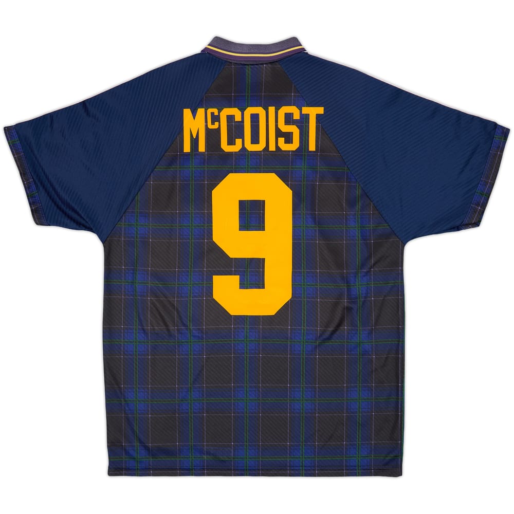 1994-96 Scotland Home Shirt McCoist #9 - 9/10 - (L)