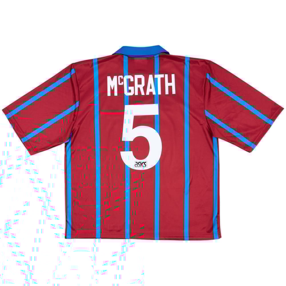 1993-95 Aston Villa Home Shirt McGrath #5 - 10/10 - (XL)
