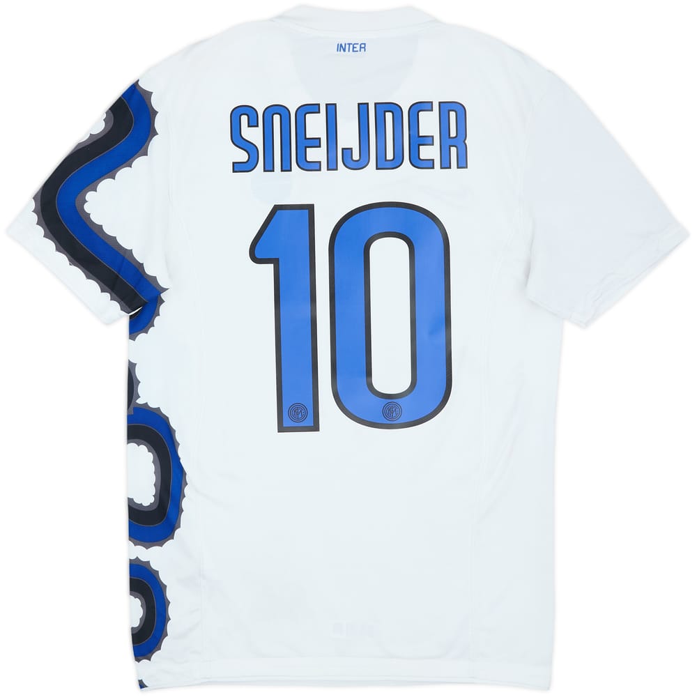 2010-11 Inter Milan Away Shirt Sneijder #10 - 7/10 - (S)