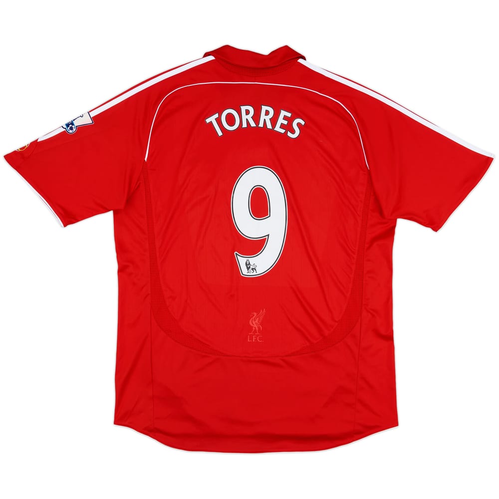 2006-08 Liverpool Home Shirt Torres #9 - 6/10 - (XL)