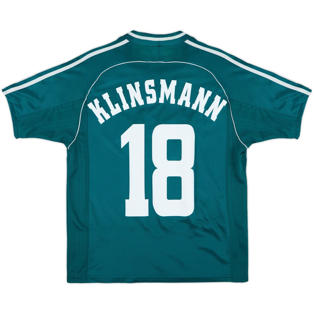 1998-00 Germany Away Shirt Klinsmann #18 - 8/10 - (S)