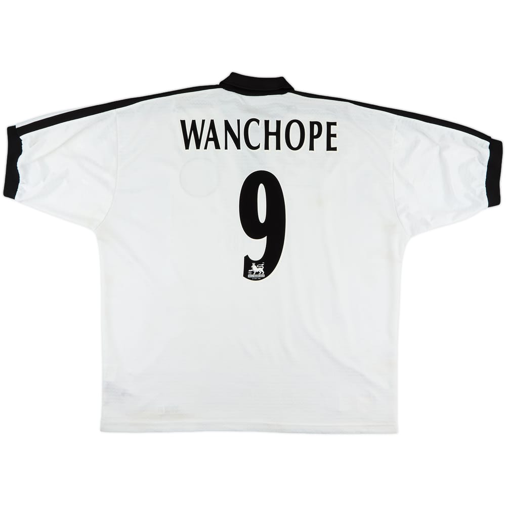 1997-98 Derby County Home Shirt Wanchope #9 - 8/10 - (XXL)