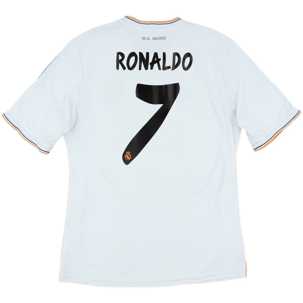 2013-14 Real Madrid Home Shirt Ronaldo #7 - 7/10 - (L)