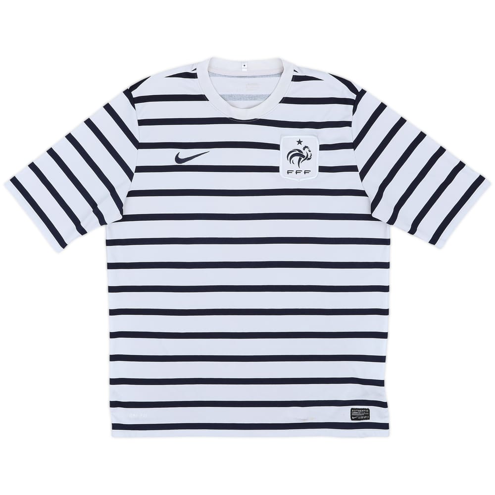2011-12 France Away Shirt - 6/10 - (XL)