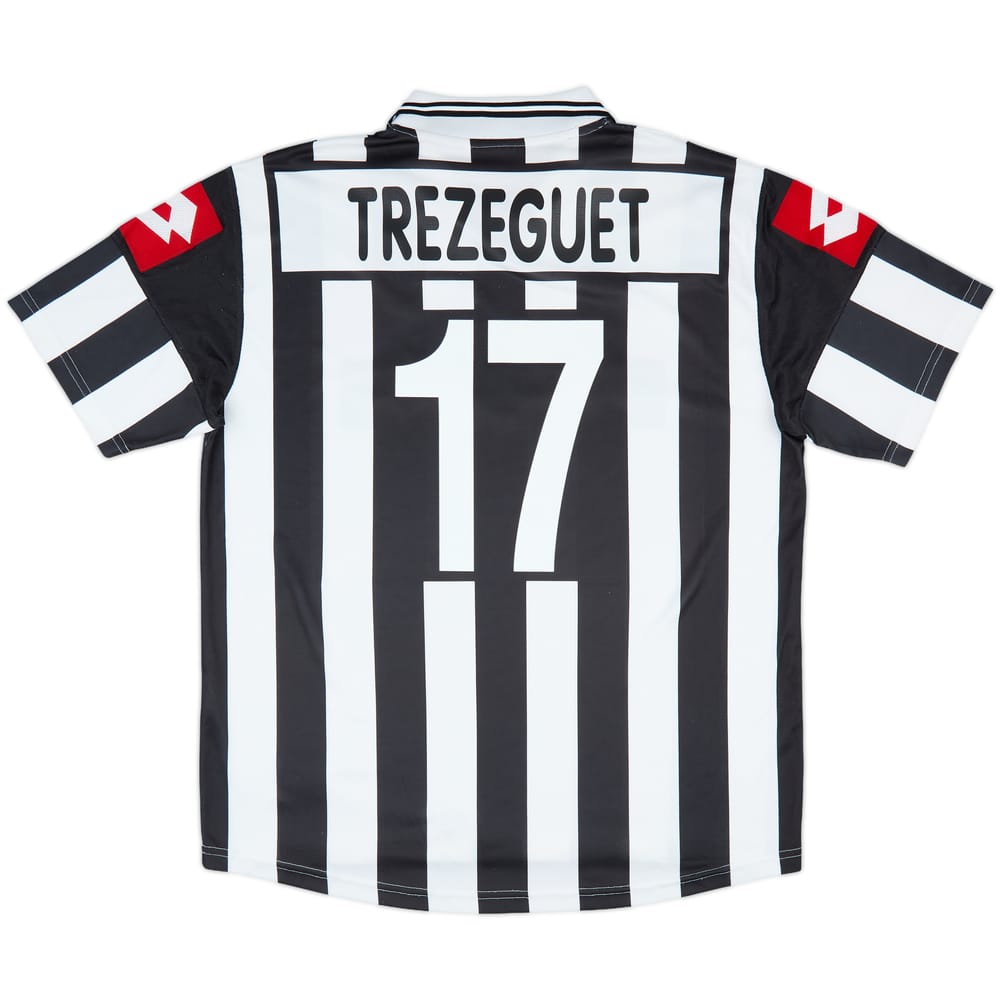 2001-02 Juventus Home Shirt Trezeguet #17 - 7/10 - (XL)