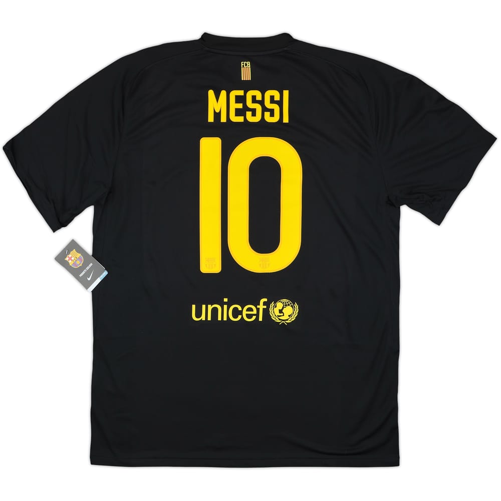 2011-12 Barcelona Away Shirt Messi #10 (XL)