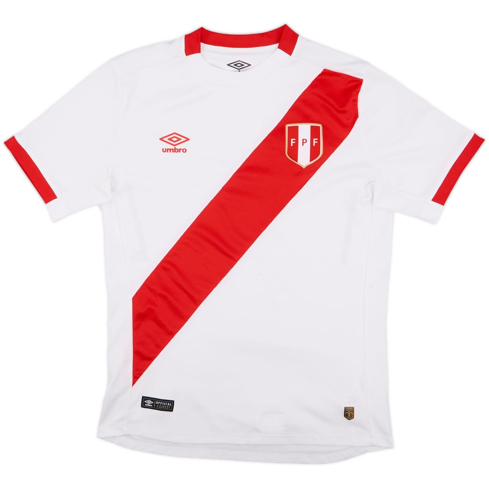 2015 Peru Home Shirt - 9/10 - (M)