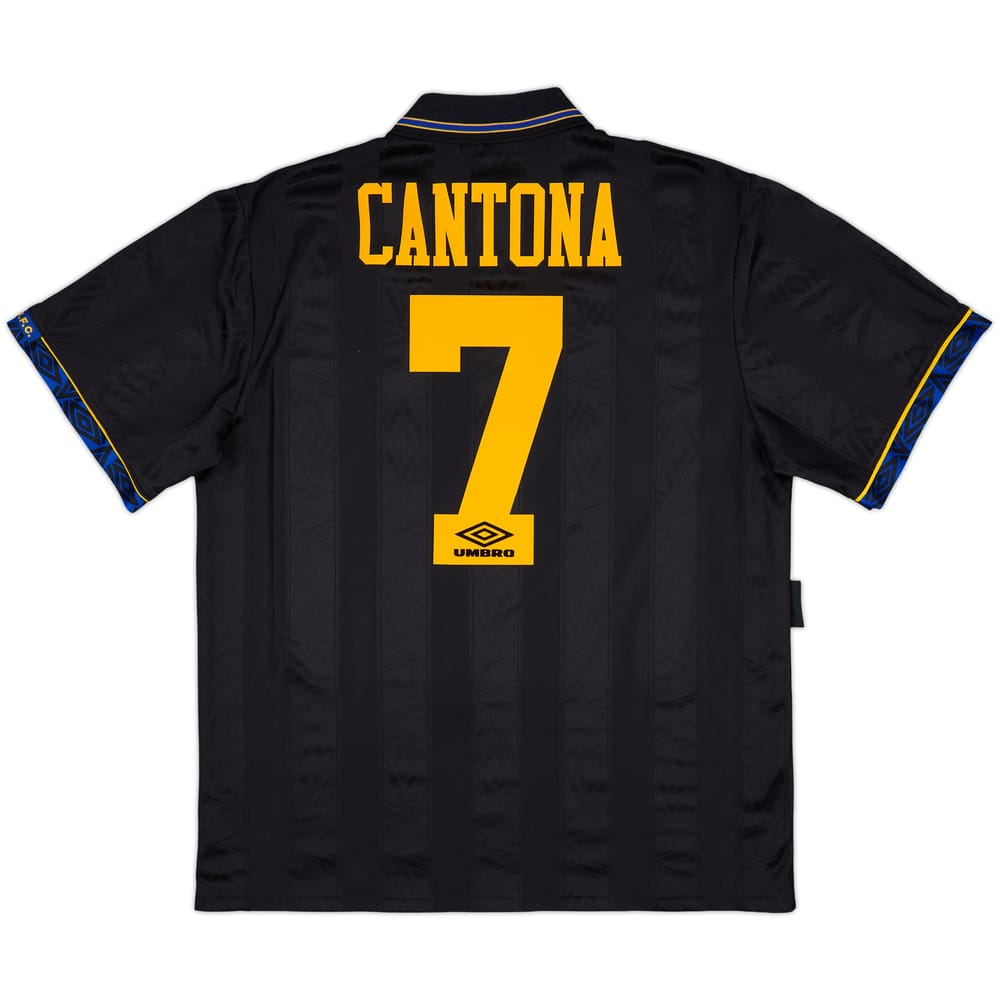 1993-95 Manchester United Away Shirt Cantona #7 - 10/10 - (L)