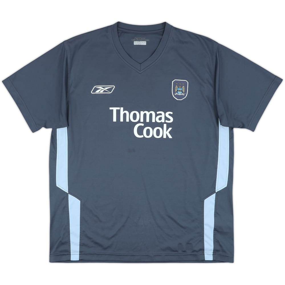 2005-06 Manchester City Reebok Training Shirt - 7/10 - (L)