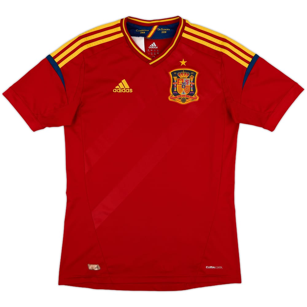 2011-12 Spain Home Shirt - 8/10 - (XL.Boys)