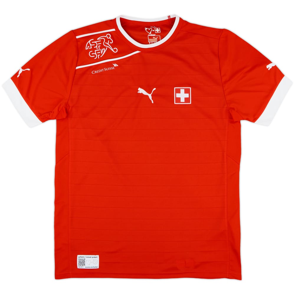 2012-13 Switzerland Home Shirt - 10/10 - (L)