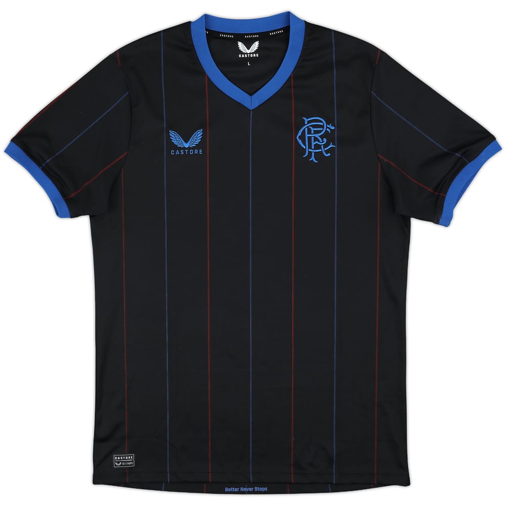 2022-23 Rangers Fourth Shirt - 10/10 - (L)
