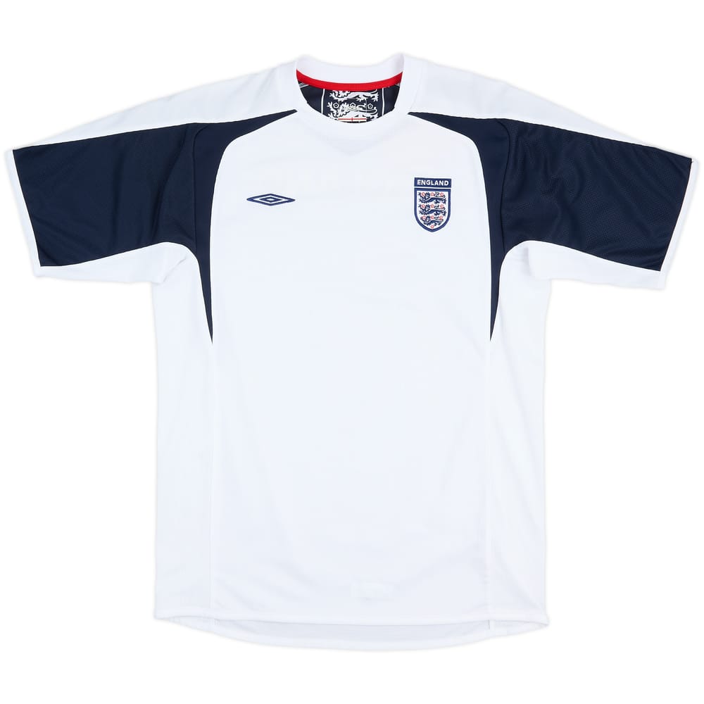 2004-05 England Umbro Training Shirt - 9/10 - (M)