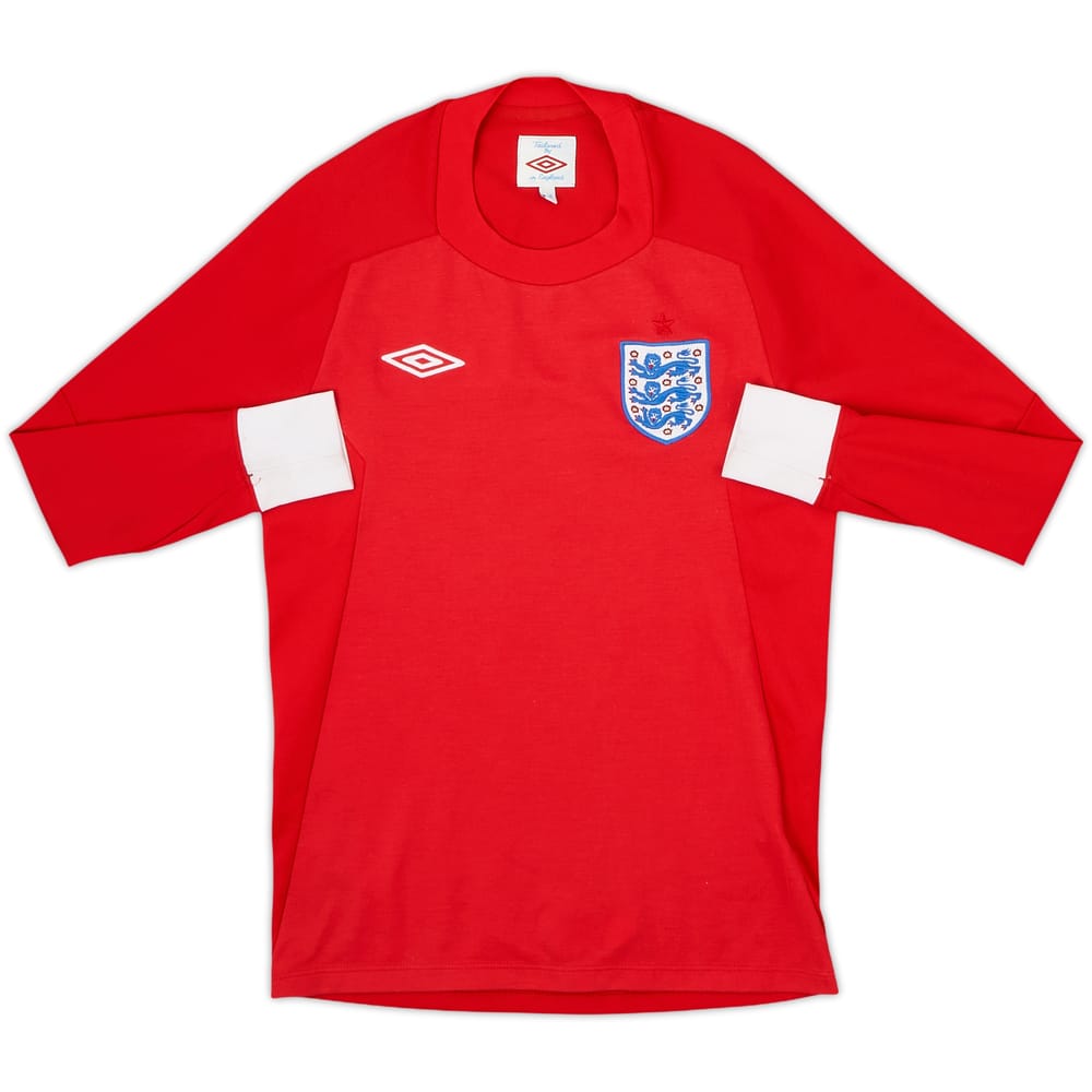 2010-11 England Away L/S Shirt - 8/10 - (M.Boys)