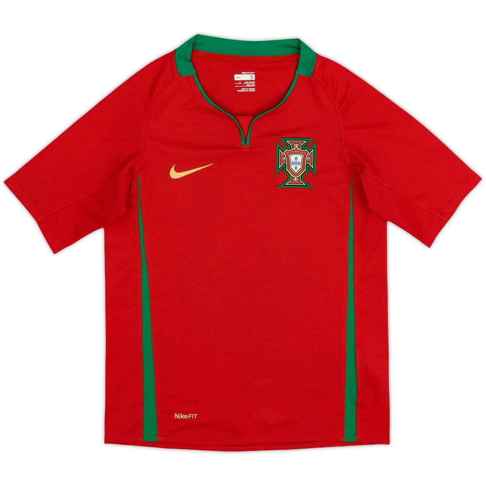 2008-10 Portugal Home Shirt - 9/10 - (S.Boys)