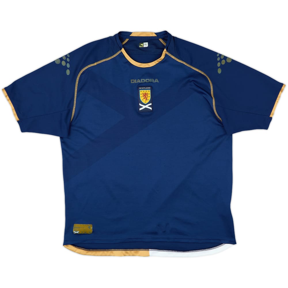 2007-08 Scotland Home Shirt - 6/10 - (XL)