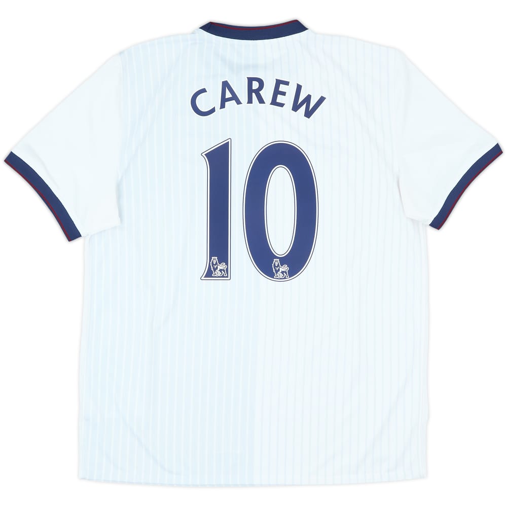 2009-10 Aston Villa Away Shirt Carew #10 - 10/10 - (L)
