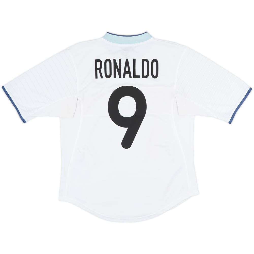2000-01 Inter Milan Away Shirt Ronaldo #9 - 9/10 - (M)