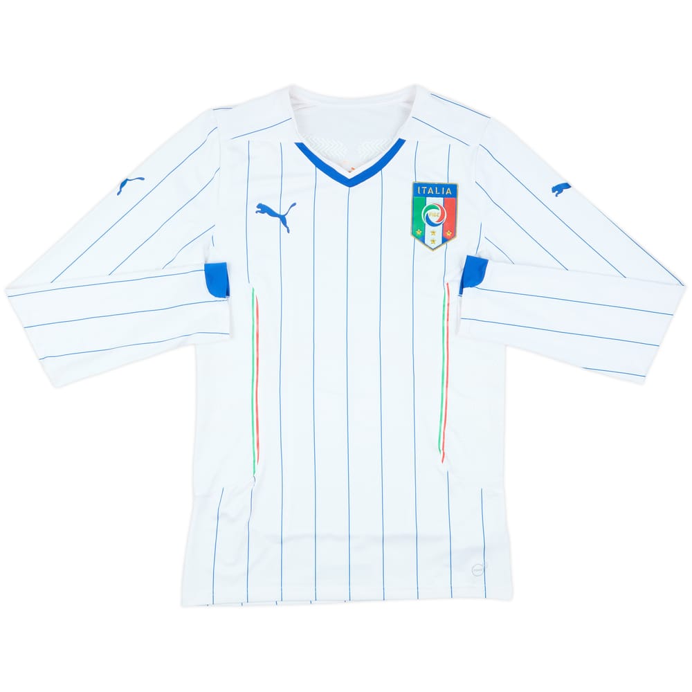 2014-15 Italy Player Issue ACTV Away L/S Shirt - 10/10 - (XL)