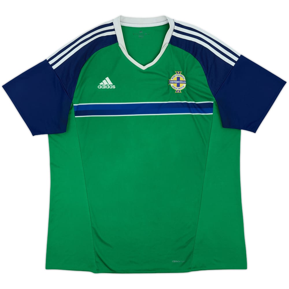 2016-17 Northern Ireland Home Shirt - 7/10 - (XL)