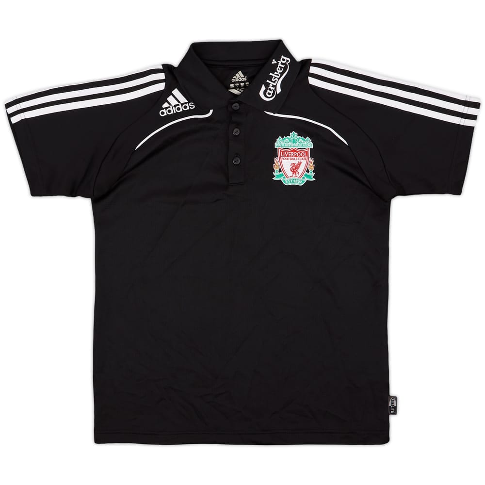 2008-09 Liverpool adidas Polo Shirt - 10/10 - (L.Boys)