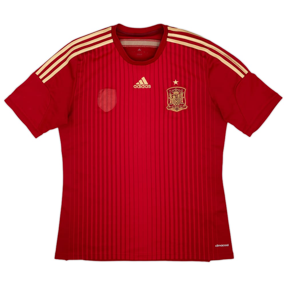 2013-15 Spain Home Shirt - 5/10 - (L)