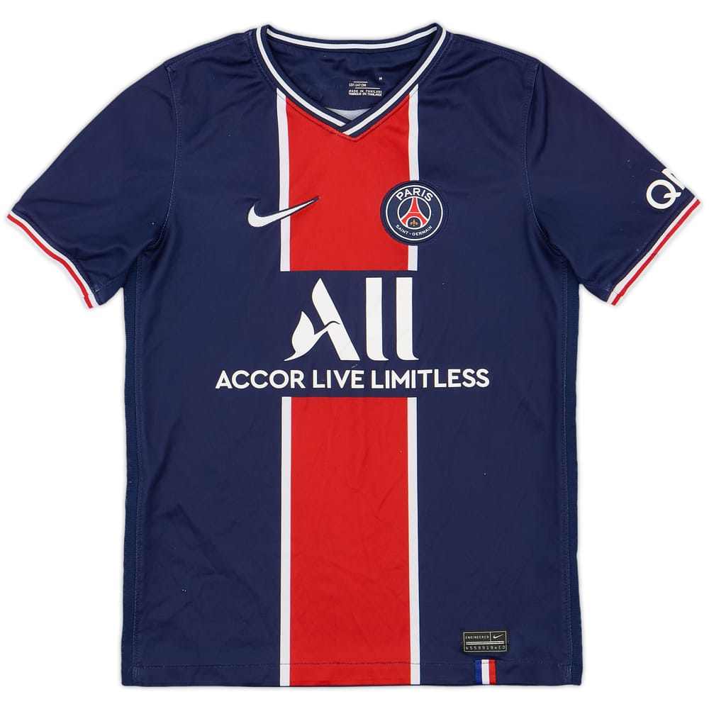 2020-21 Paris Saint-Germain Home Shirt - 8/10 - (M.Boys)