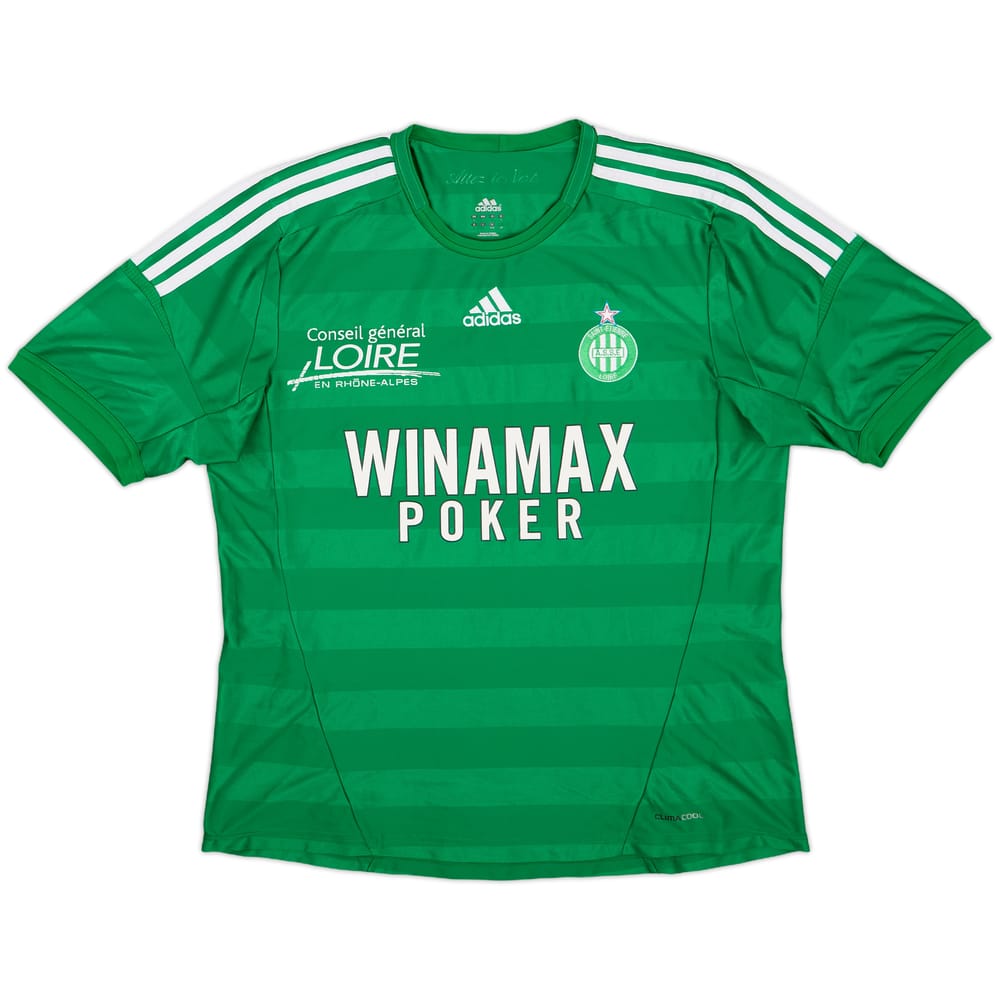 2012-13 Saint Etienne Home Shirt - 8/10 - (L)