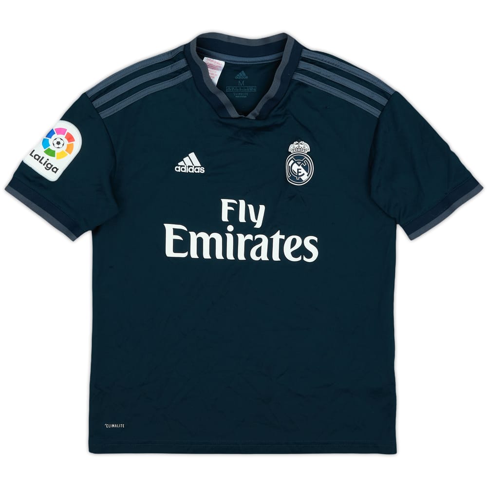 2018-19 Real Madrid Away Shirt - 6/10 - (M.Boys)