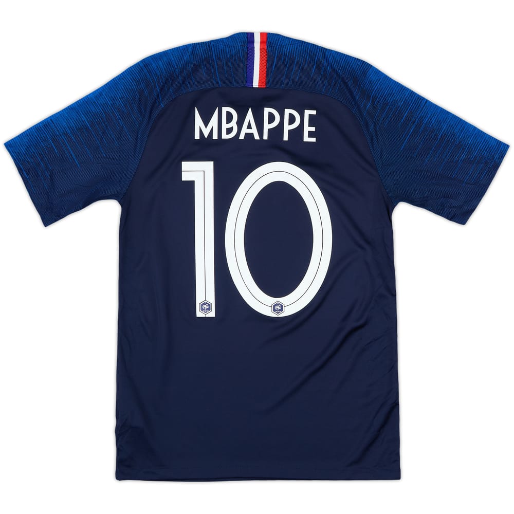 2018 France Home Shirt Mbappe #10 - 7/10 - (S)