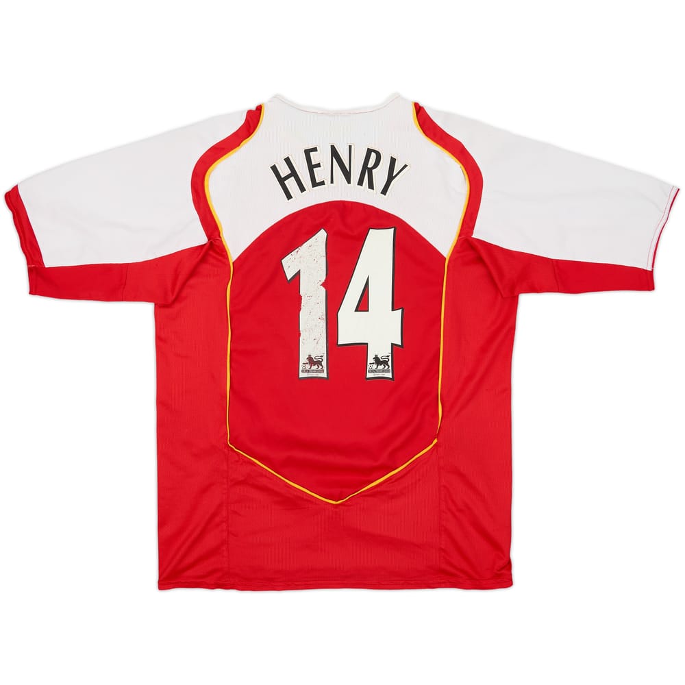 2004-05 Arsenal Home Shirt Henry #14 - 5/10 - (M)