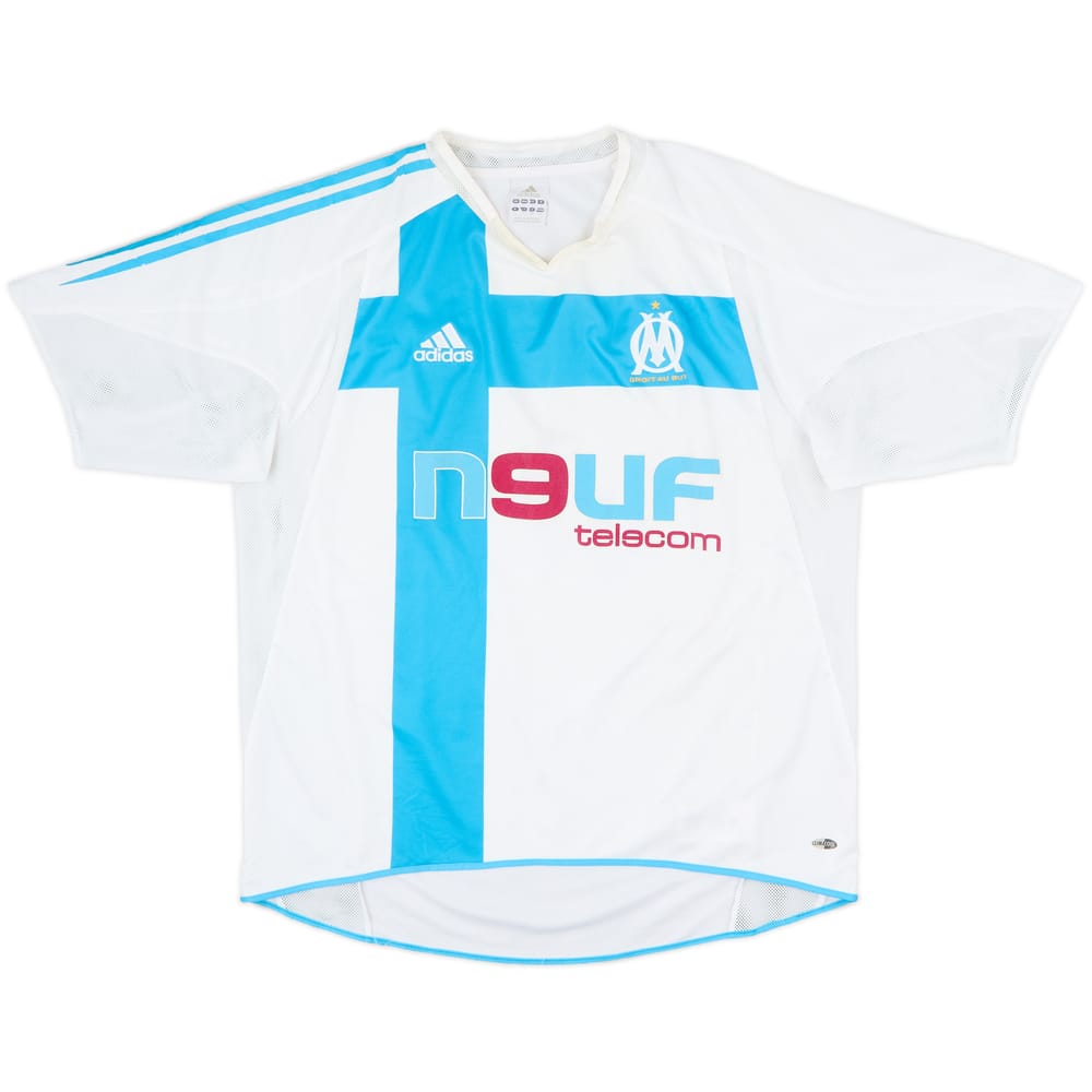2004-05 Olympique Marseille Home Shirt - 4/10 - (L)