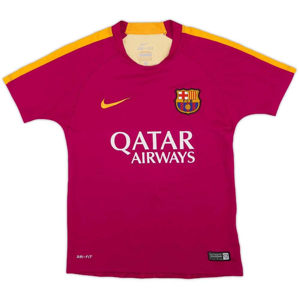 2015-16 Barcelona Nike Training Shirt - 7/10 - (S.Boys)