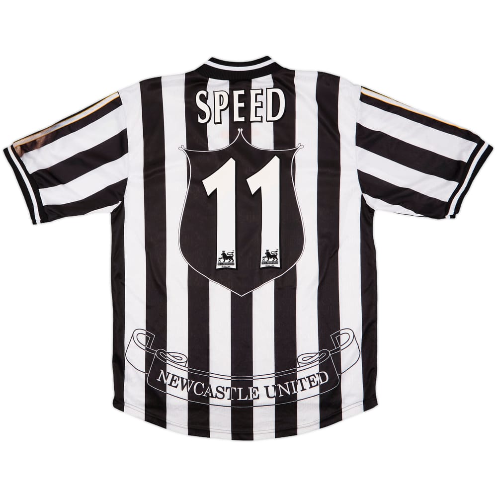 1997-99 Newcastle Home Shirt Speed #11 - 8/10 - (XL)