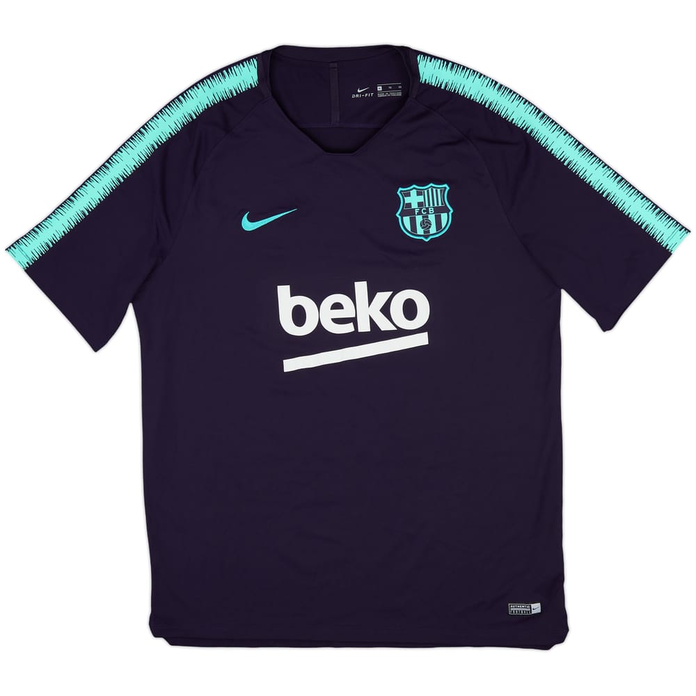 2018-19 Barcelona Nike Training Shirt - 9/10 - (XL)