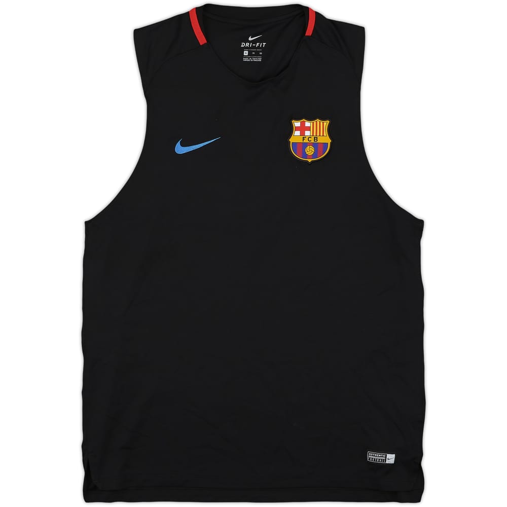 2017-18 Barcelona Nike Training Vest - 8/10 - (XL)